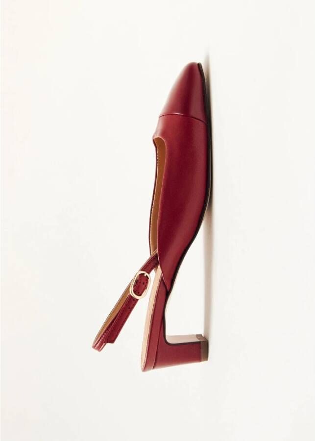 ALOHAS Lindy Bliss Leren Pumps Red Dames