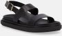 ALOHAS Lorelei Leren Sandalen Black Dames - Thumbnail 9