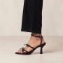 ALOHAS Malia Leren Sandalen Black Dames - Thumbnail 4