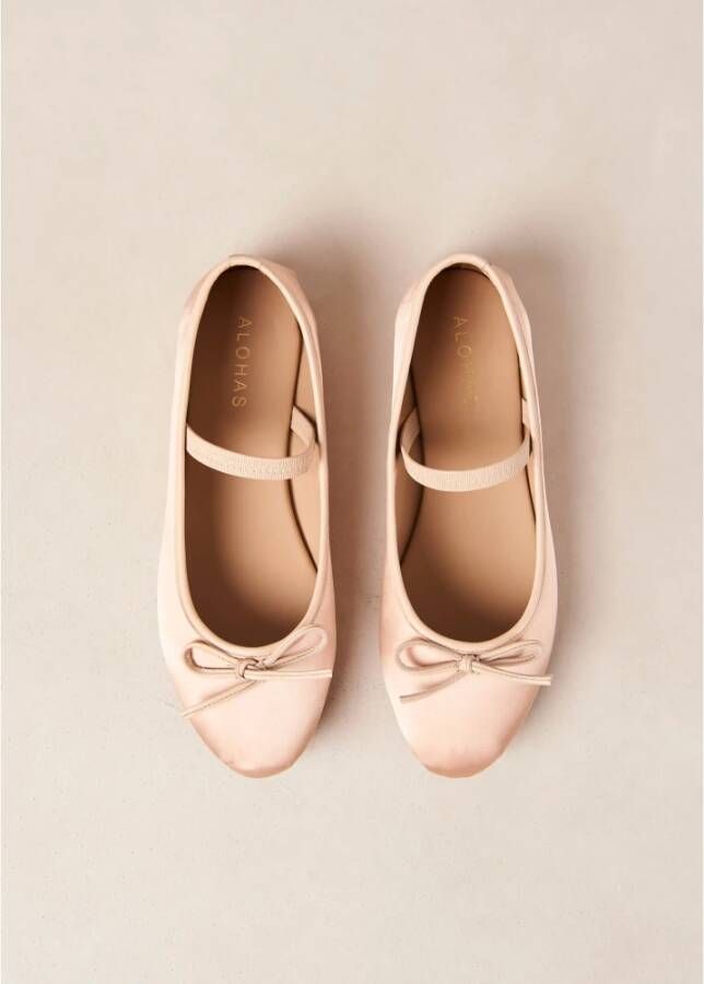 ALOHAS Odette Pale Ballet Flats Pink Dames