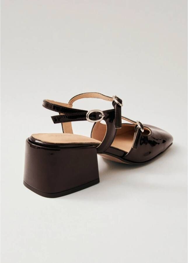 ALOHAS Onix Bruin Leren Pumps Brown Dames