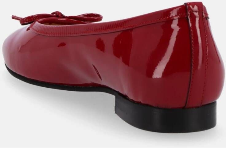 ALOHAS Oriana Onix Leren Ballet Flats Red Dames