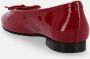 ALOHAS Oriana Onix Leren Ballet Flats Red Dames - Thumbnail 11