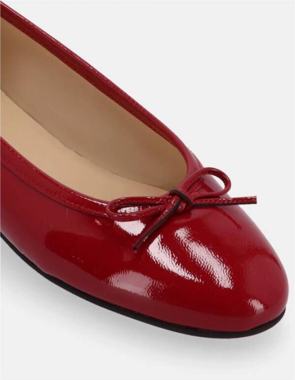 ALOHAS Oriana Onix Leren Ballet Flats Red Dames