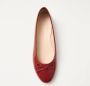 ALOHAS Oriana Onix Leren Ballet Flats Red Dames - Thumbnail 3