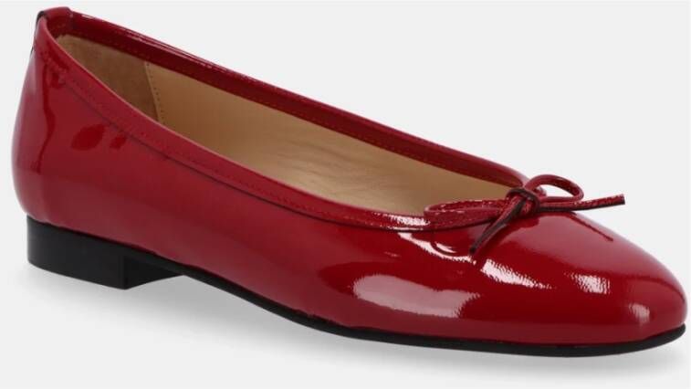 ALOHAS Oriana Onix Leren Ballet Flats Red Dames