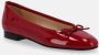 ALOHAS Oriana Onix Leren Ballet Flats Red Dames - Thumbnail 9