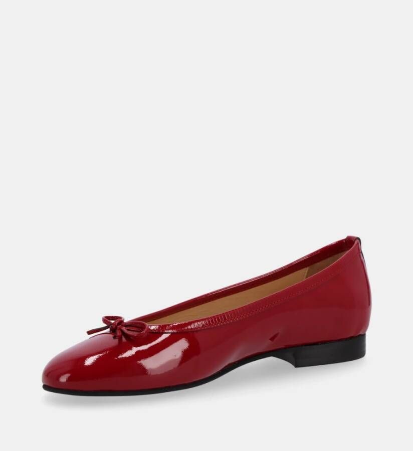 ALOHAS Oriana Onix Leren Ballet Flats Red Dames