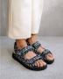 ALOHAS Platte sandalen Zwart Dames - Thumbnail 7