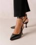 ALOHAS Louise slingback van leer - Thumbnail 6