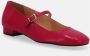 ALOHAS Por Do Sol Rode Leren Ballet Flats Red Dames - Thumbnail 7