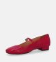 ALOHAS Por Do Sol Rode Leren Ballet Flats Red Dames - Thumbnail 8