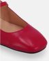 ALOHAS Por Do Sol Rode Leren Ballet Flats Red Dames - Thumbnail 10