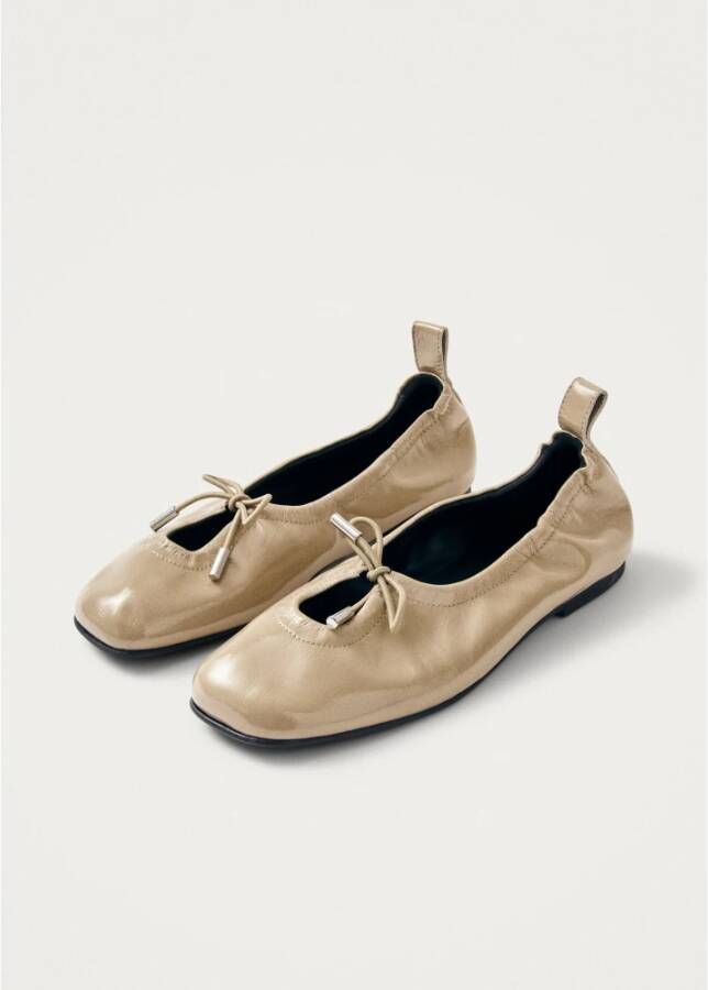 ALOHAS Rosalind Leren Ballet Flats Beige Dames