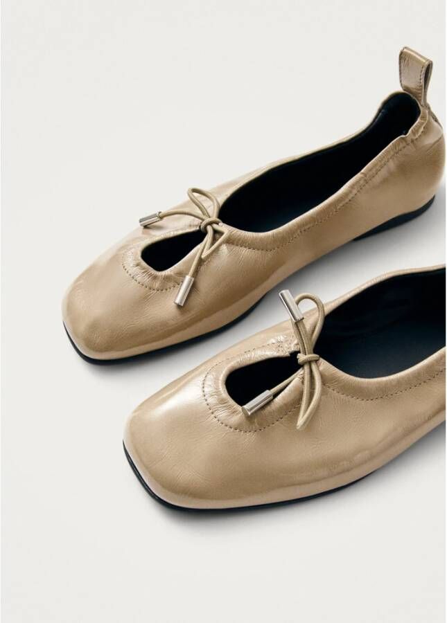 ALOHAS Rosalind Leren Ballet Flats Beige Dames