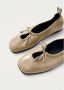 ALOHAS Rosalind Leren Ballet Flats Beige Dames - Thumbnail 5