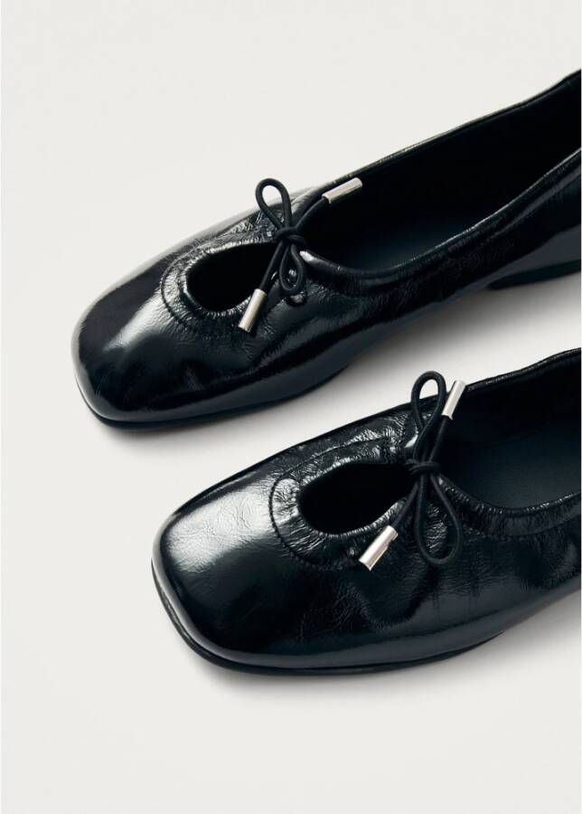 ALOHAS Rosalind Leren Ballet Flats Black Dames