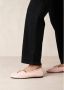 ALOHAS Rosalind Leren Ballet Flats Pink Dames - Thumbnail 5