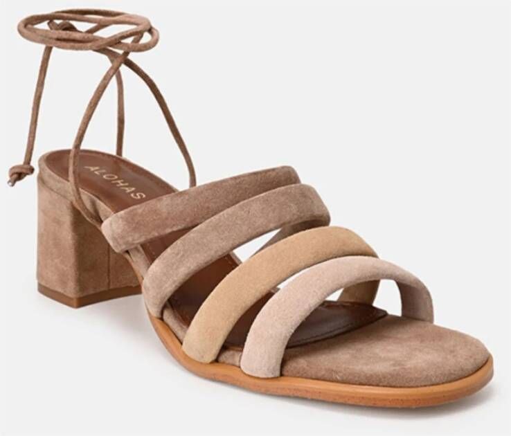 ALOHAS Sandalen met hoge hakken Beige Dames