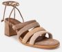 ALOHAS Sandalen met hoge hakken Beige Dames - Thumbnail 11