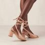 ALOHAS Sandalen met hoge hakken Beige Dames - Thumbnail 3