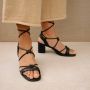 ALOHAS Sophie Corn Zwarte Sandalen Multicolor Dames - Thumbnail 4