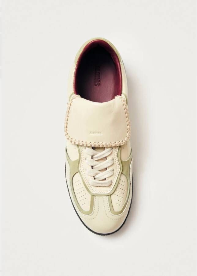 ALOHAS Tb.490 Club Onix Cream Leren Sneakers White Dames