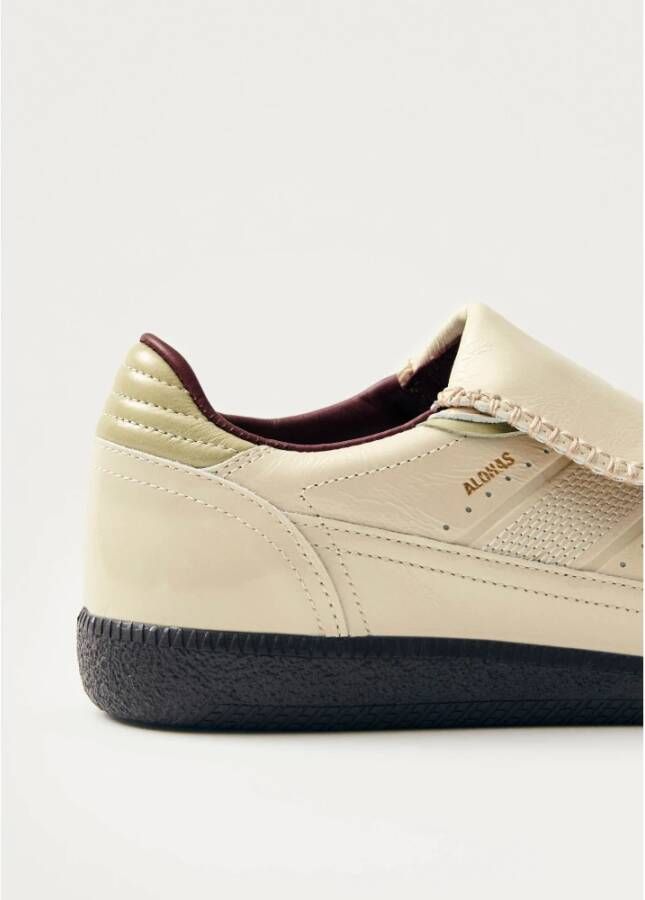 ALOHAS Tb.490 Club Onix Cream Leren Sneakers White Dames