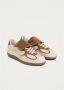 ALOHAS Tb.490 Club Soft Leren Sneakers Brown Dames - Thumbnail 2