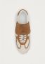 ALOHAS Tb.490 Club Soft Leren Sneakers Brown Dames - Thumbnail 3