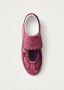 ALOHAS Tb.490 Club Suede Framboos Leren Sneakers Pink Dames - Thumbnail 3