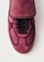 ALOHAS Tb.490 Club Suede Framboos Leren Sneakers Pink Dames - Thumbnail 6