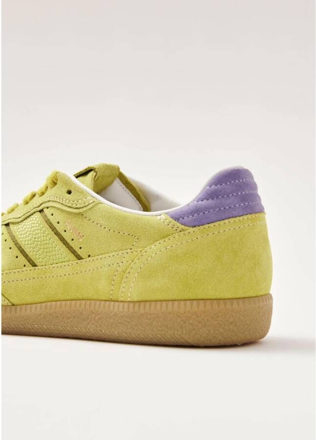 ALOHAS Tb.490 Rife Acid Groen Leren Sneakers Green Dames