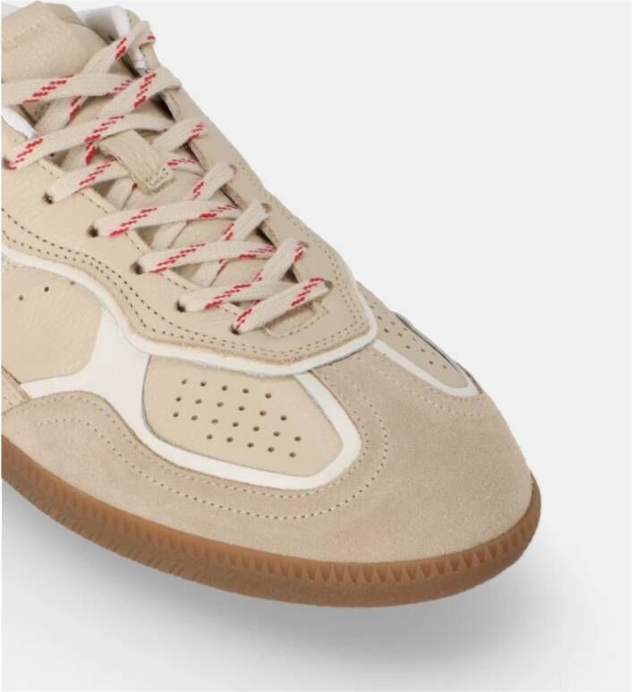 ALOHAS Tb.490 Rife Grain Cream Leren Sneakers Beige Dames