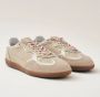 ALOHAS Tb.490 Rife Grain Cream Leren Sneakers Beige Dames - Thumbnail 3