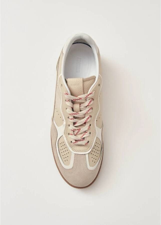 ALOHAS Tb.490 Rife Grain Cream Leren Sneakers Beige Dames