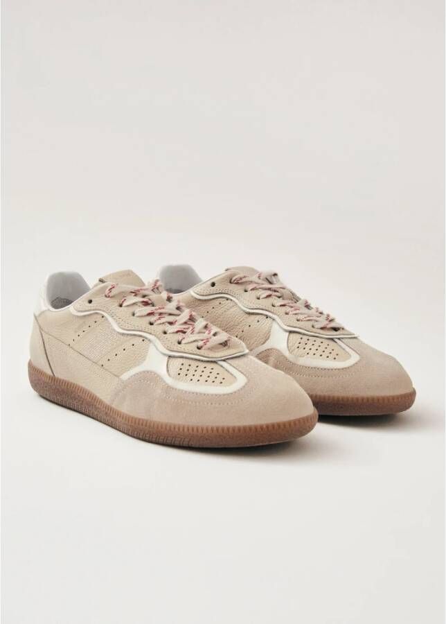 ALOHAS Tb.490 Rife Grain Cream Leren Sneakers Beige Dames