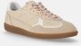 ALOHAS Tb.490 Rife Grain Cream Leren Sneakers Beige Dames - Thumbnail 10