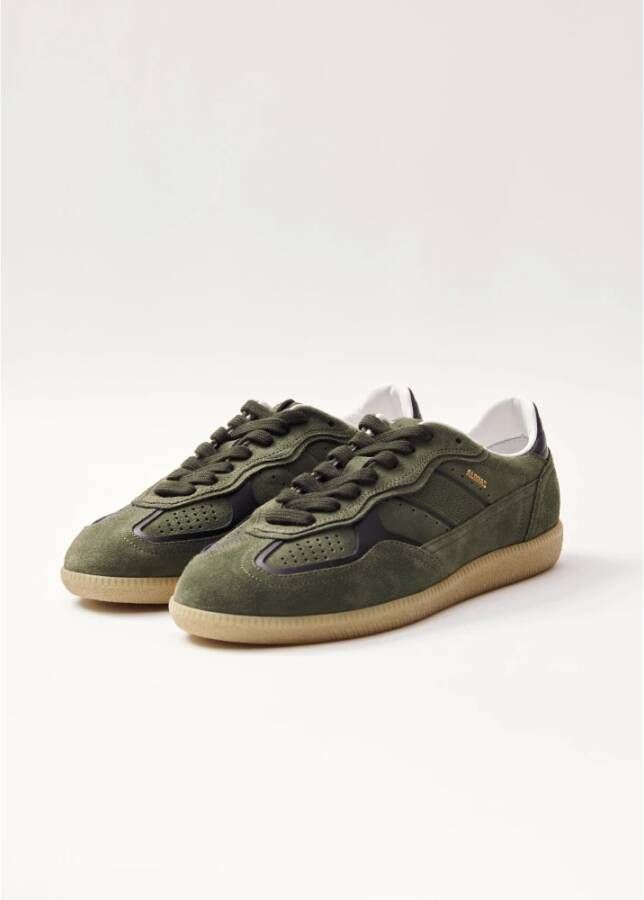 ALOHAS Tb.490 Rife Leren Sneakers Green Dames