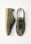 ALOHAS Tb.490 Rife Leren Sneakers Green Dames - Thumbnail 6