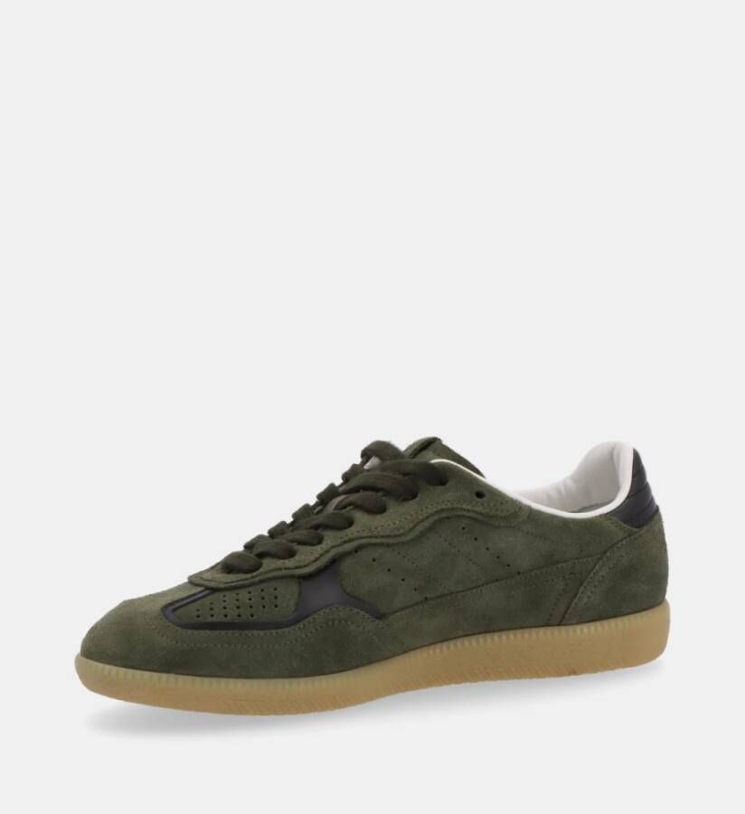 ALOHAS Tb.490 Rife Leren Sneakers Green Dames