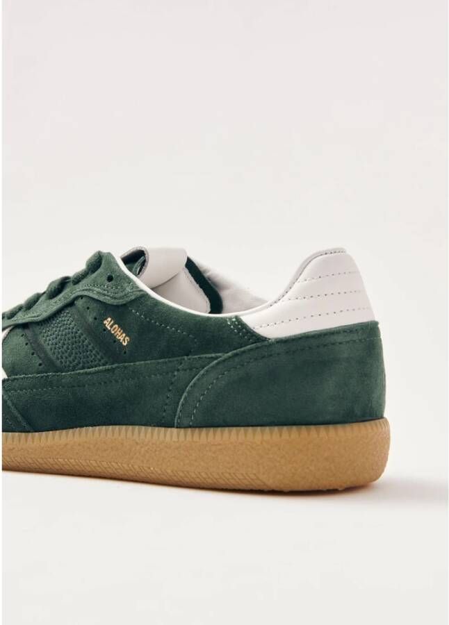 ALOHAS Tb.490 Rife Leren Sneakers Green Dames