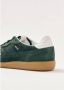 ALOHAS Tb.490 Rife Leren Sneakers Green Dames - Thumbnail 5