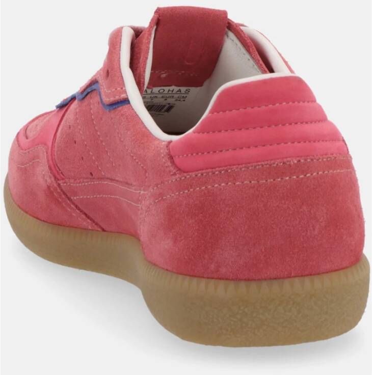 ALOHAS Tb.490 Rife Roze Leren Sneakers Pink Dames