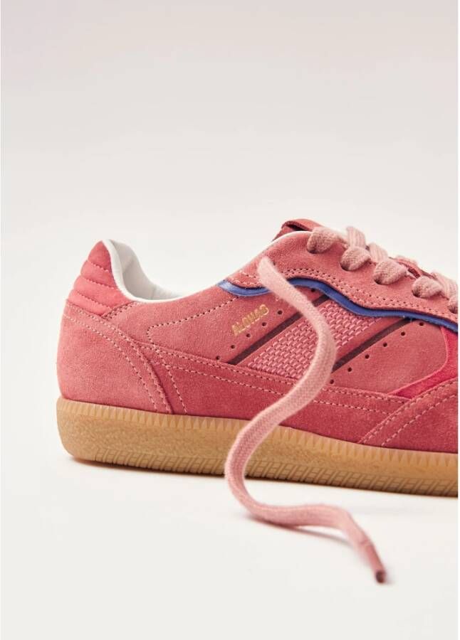 ALOHAS Tb.490 Rife Roze Leren Sneakers Pink Dames