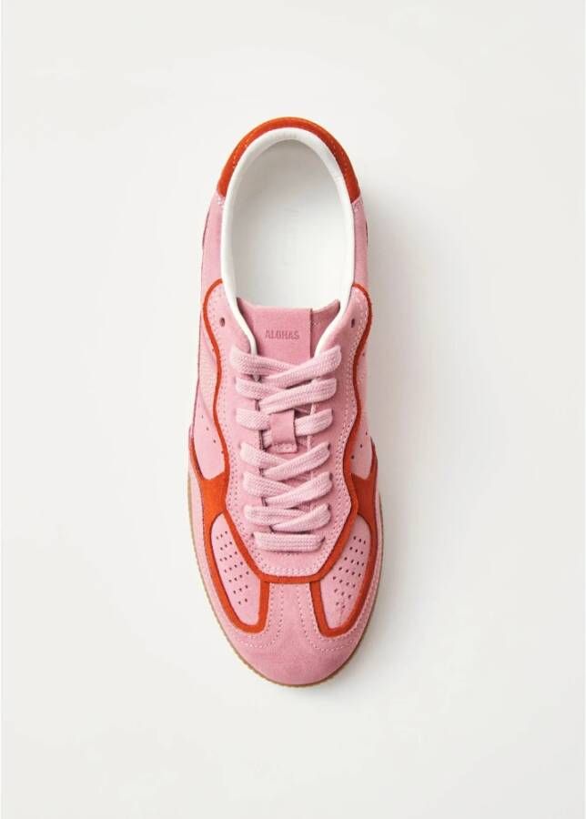 ALOHAS Tb.490 Rife Sea Pink Leren Sneakers Pink Unisex