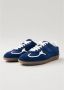 ALOHAS Tb.490 Rife Sheen Blauw Leren Sneakers Blue Dames - Thumbnail 2