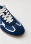 ALOHAS Tb.490 Rife Sheen Blauw Leren Sneakers Blue Dames - Thumbnail 5