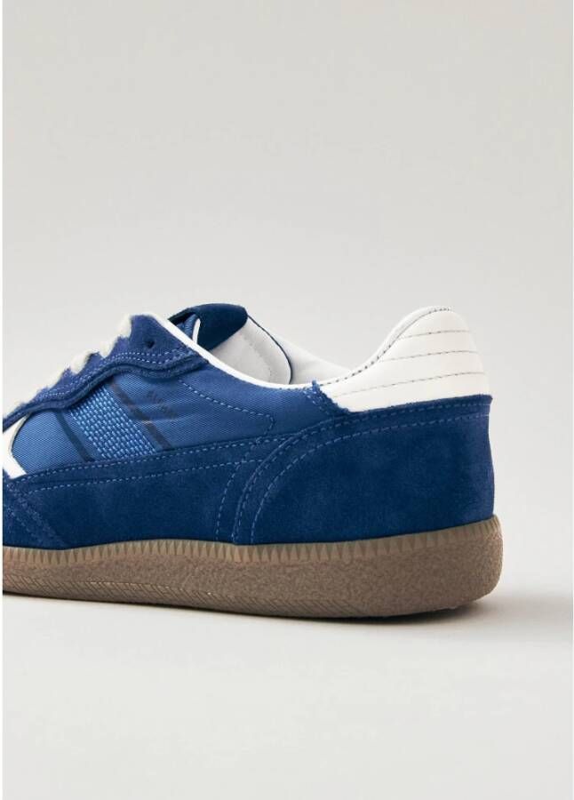 ALOHAS Tb.490 Rife Sheen Blauw Leren Sneakers Blue Dames