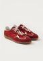 ALOHAS Tb.490 Rife Sheen Leren Sneakers Red Unisex - Thumbnail 5